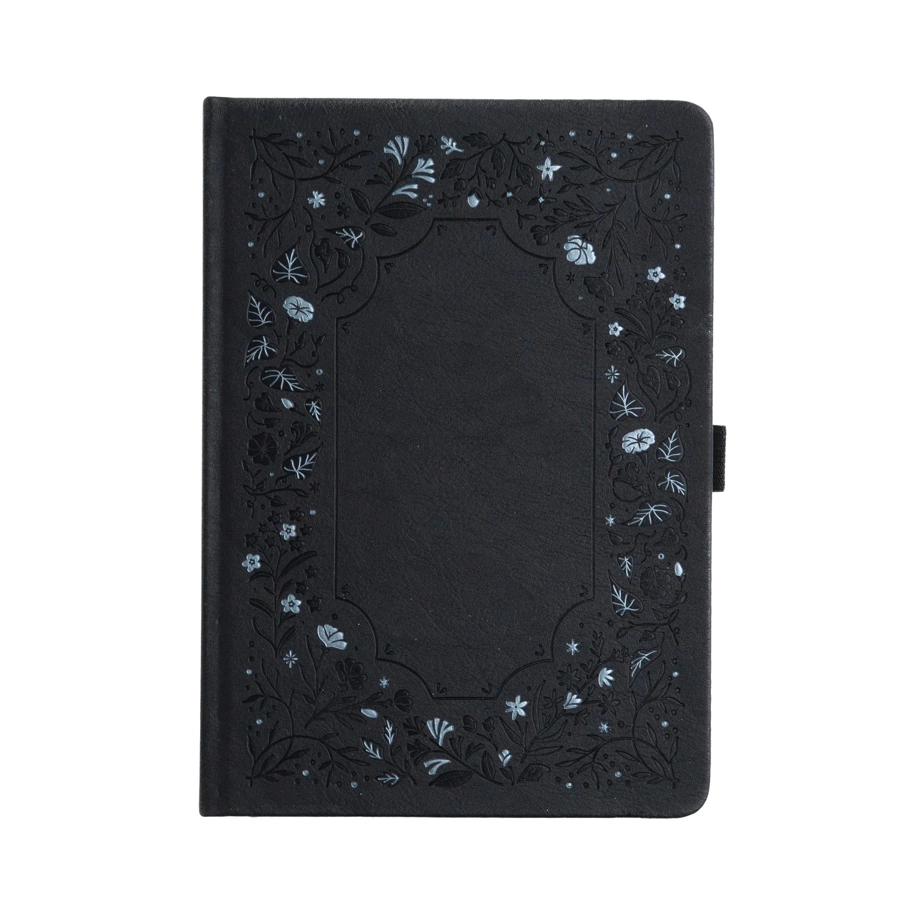 Archer and Olive A5 Midnight Floral Dot Grid Notebook - Premium Bullet Journal for Planning, Sketching & Note Taking - Perfect for Students, Artists & Office Use