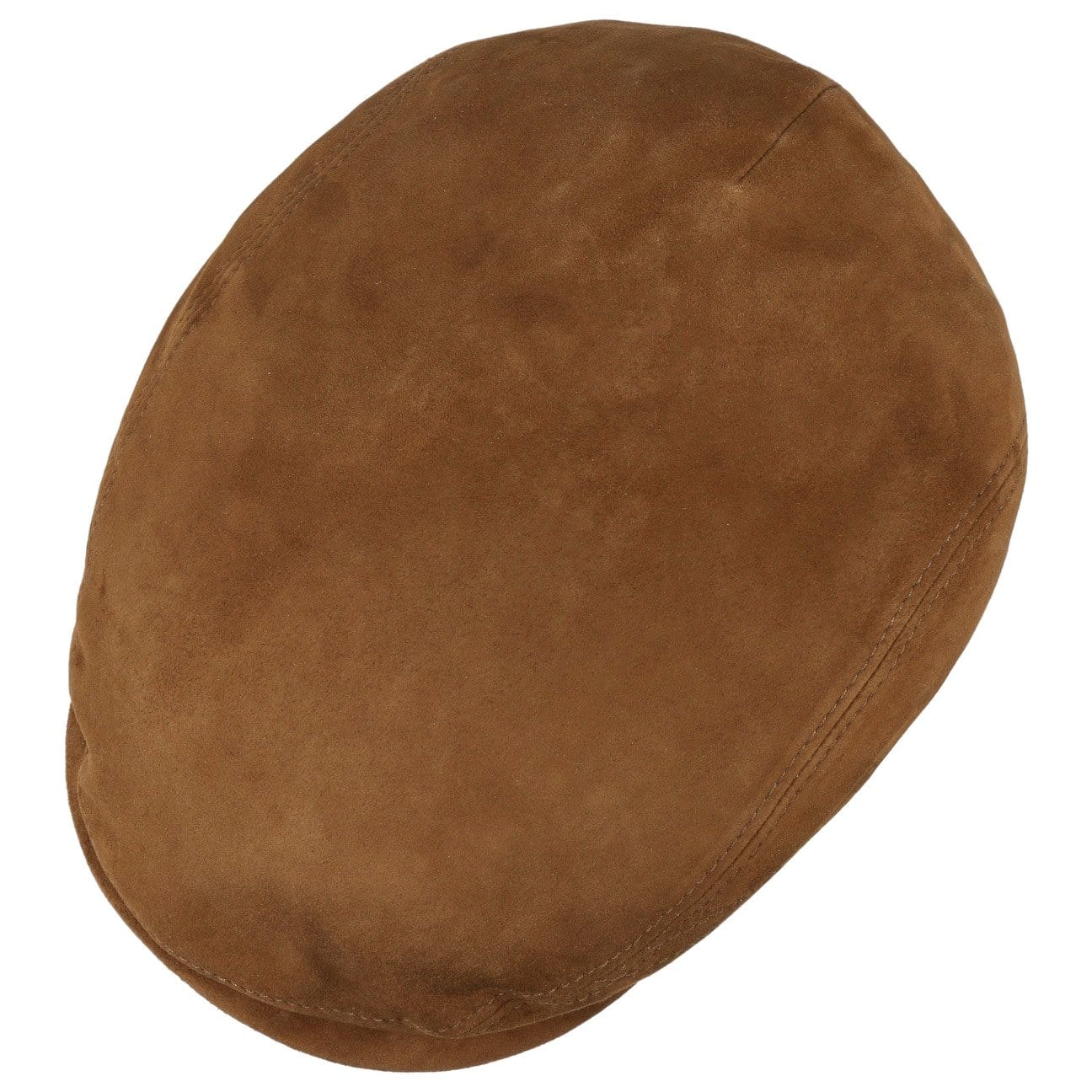 Stetson Goat Suede Flat Cap - Classic Men's Vintage Style Hat for Casual Wear & Outdoor Activities