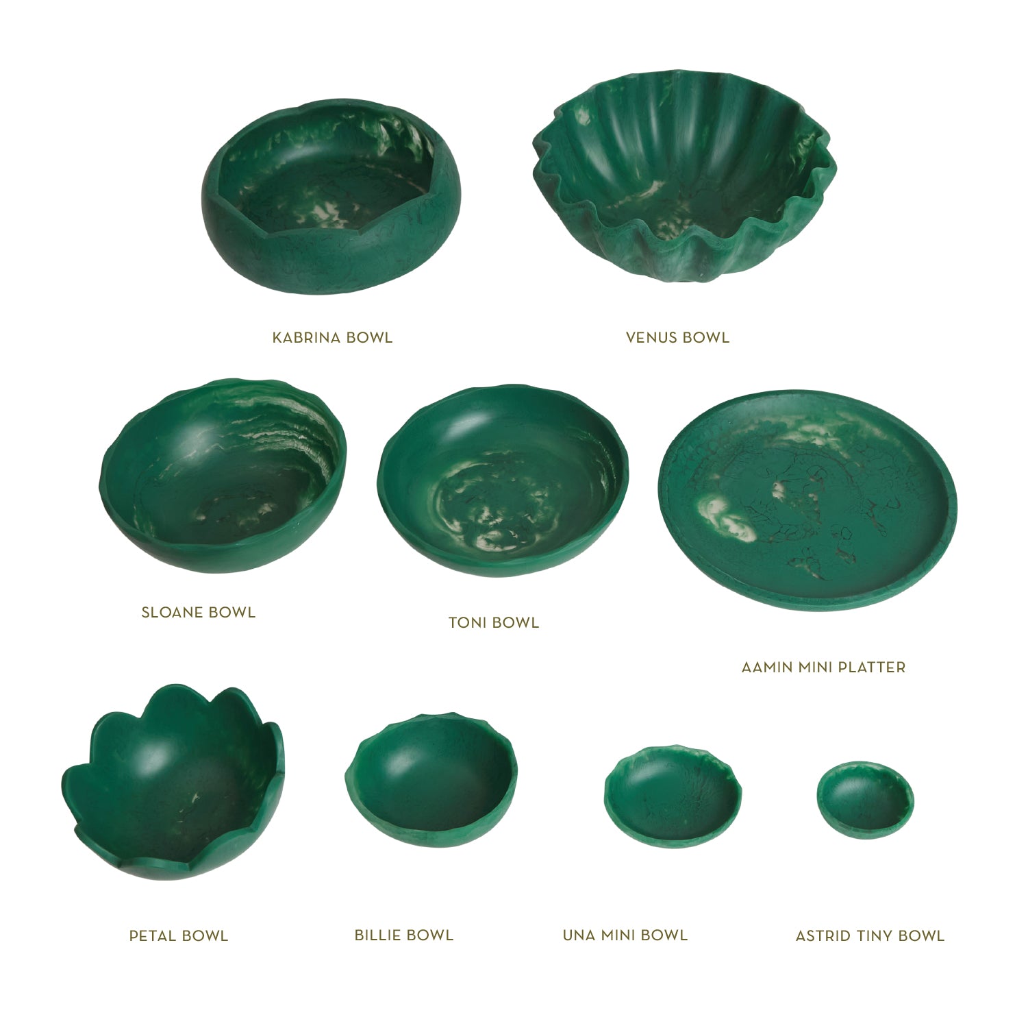 Mini Bowl Set - Eco-Friendly Forest Design for Small Portions | Perfect for Salads, Snacks, and Desserts | Sustainable Kitchenware for Home and Office Use