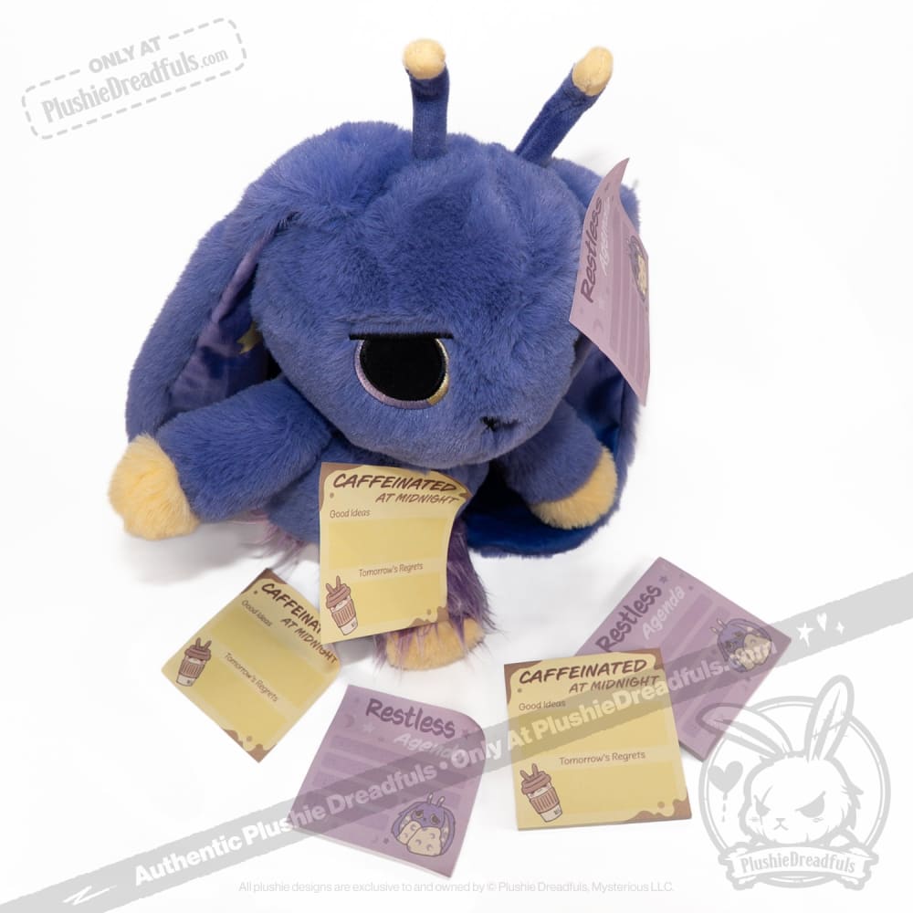 Plushie Dreadfuls Stuffed Animals - Restless Sticky Notes for Office & School - Cute Stress Relief Gifts for Anxiety & ADHD