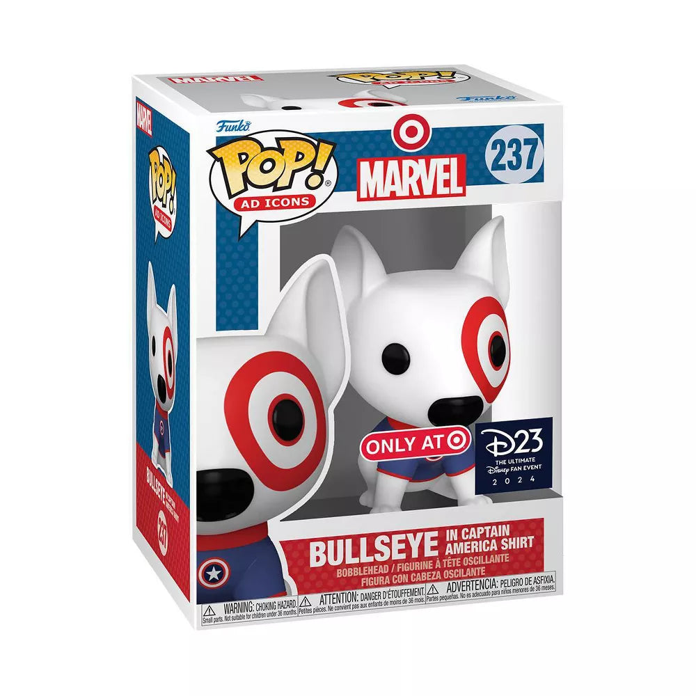 Marvel Bullseye in Captain America Shirt - Official Licensed Target Exclusive - Perfect for Cosplay, Comic Con & Superhero Fans