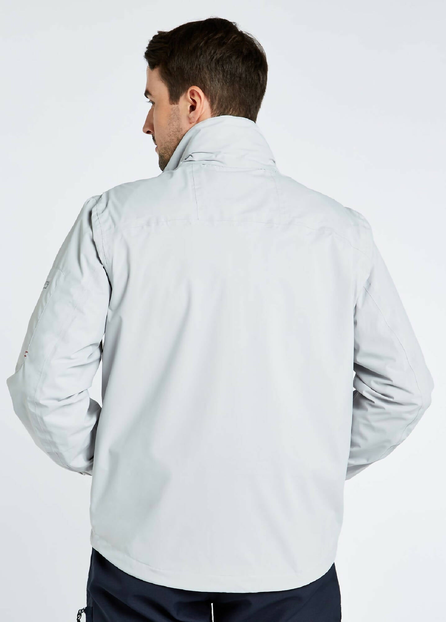 DUBARRY Croatia Waterproof Crew Jacket for Men & Women - Lightweight Windproof Raincoat with Hood - PLATINUM Color - Perfect for Hiking, Camping & Outdoor Adventures (Online Exclusive)