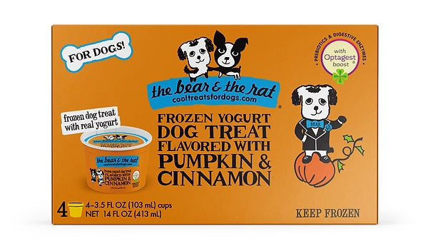 Premium Goat Milk Yogurt for Dogs - The Bear & The Rat - Healthy Probiotic Treat for Digestive Health - Perfect for Training, Snacking & Digestive Support