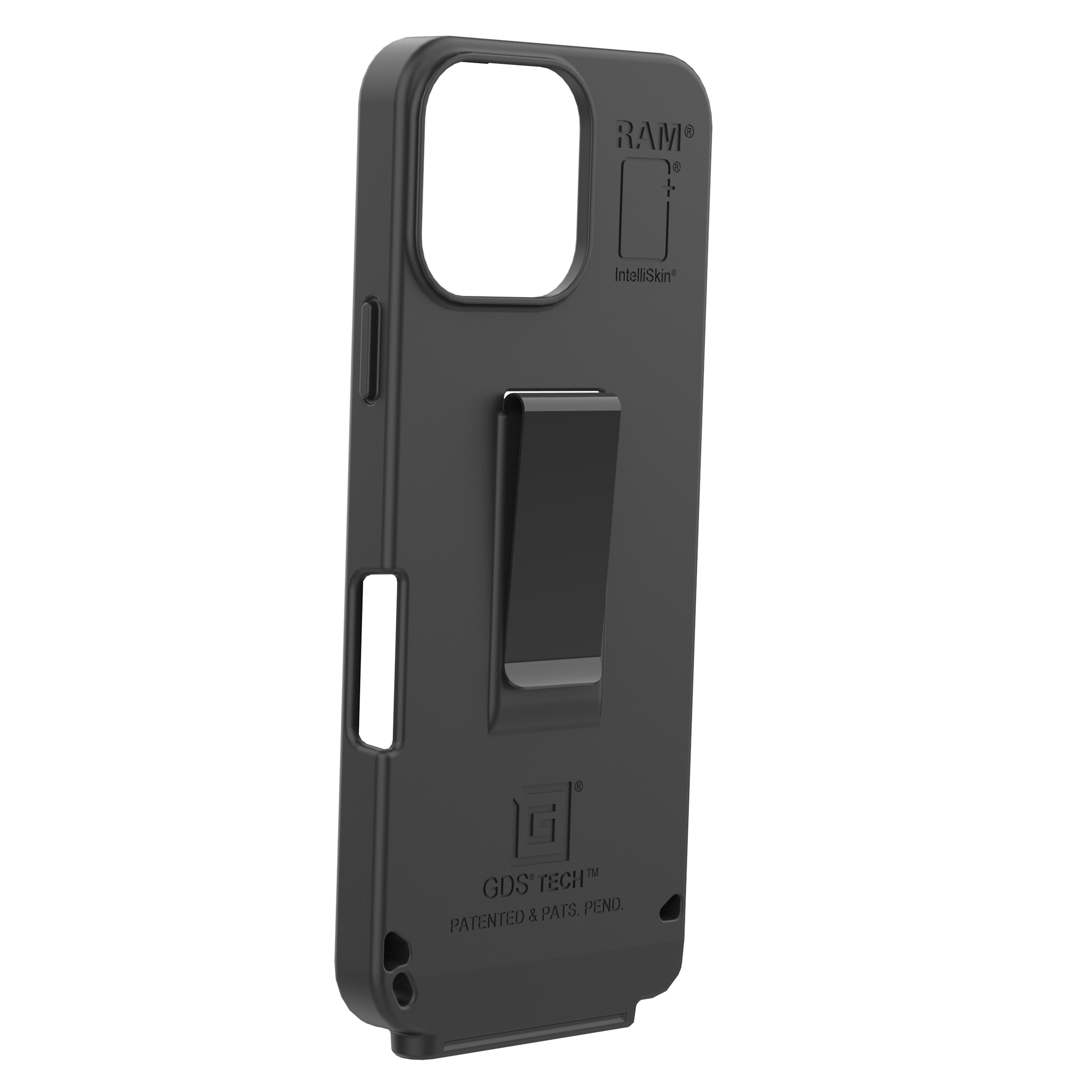 IntelliSkin® Protective Case for Apple iPhone 16 Pro Max - Slim Fit, Shockproof Cover with Military-Grade Drop Protection (RAM GDS SKIN AP51 C) - Perfect for Outdoor Activities, Travel & Daily Use