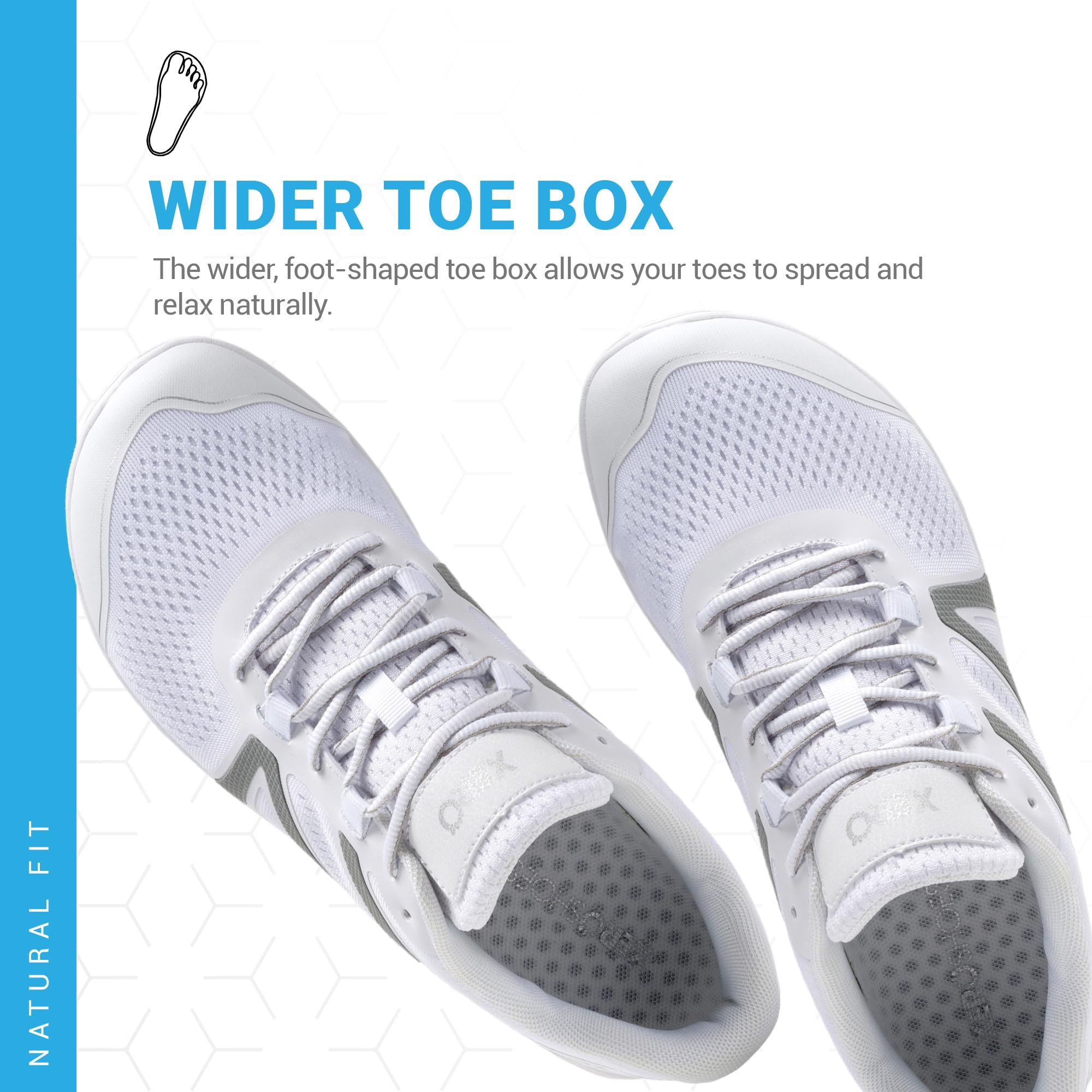 Xero Shoes HFS II - Minimalist Barefoot Running Shoes for Men | Lightweight & Flexible for Trail, Gym & Everyday Wear
