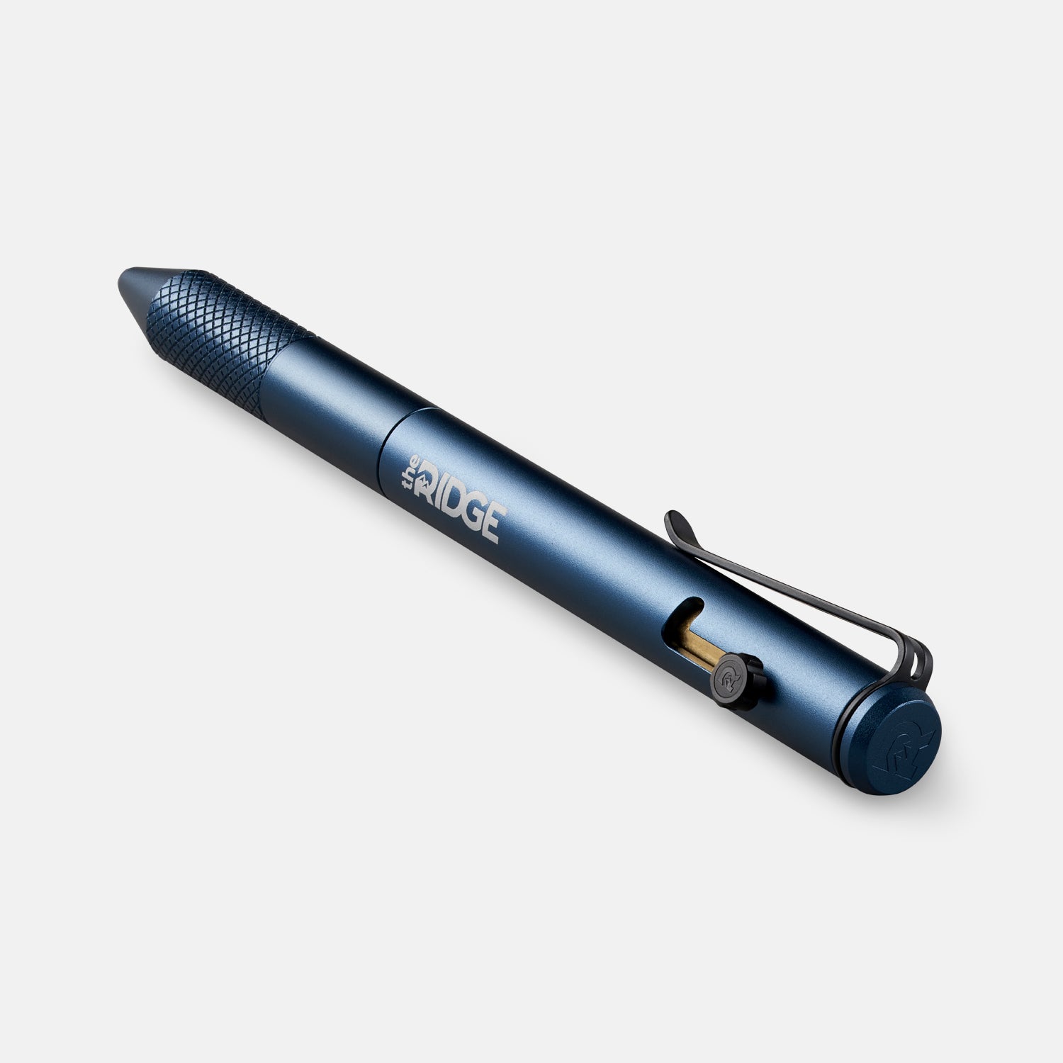 Ridge Bolt Action Pen - Alpine Navy Blue Tactical EDC Pen for Writing, Note Taking & Outdoor Adventures