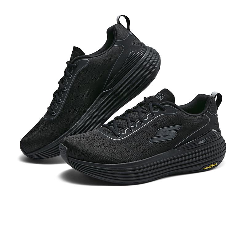 MAX CUSHIONING SUSPENSION Running Shoes 220930/BBK - Lightweight Comfort for Marathon Training & Daily Jogging