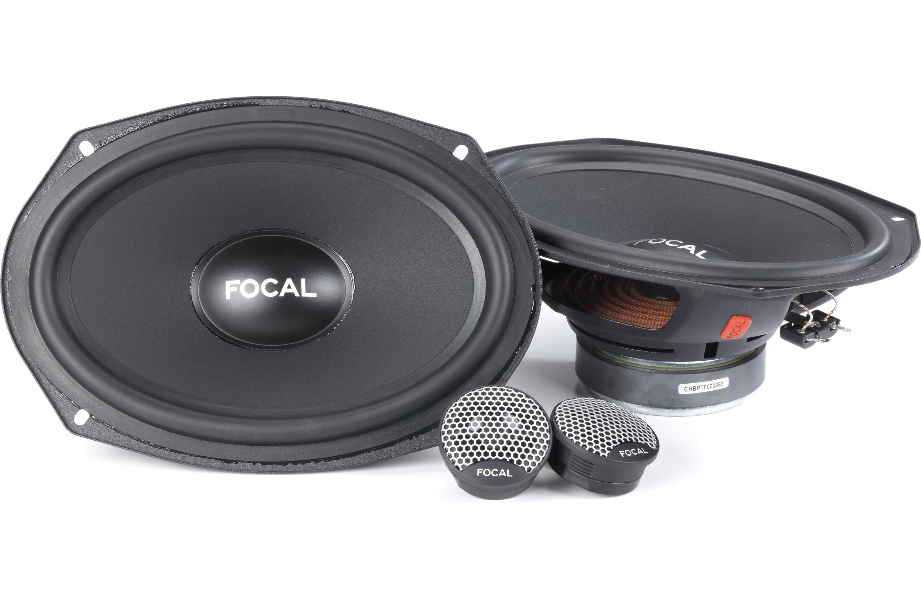 Focal ISU 690 Universal 6x9 Inch 2-Way Component Car Speakers (Pair) - Premium Sound for Cars, Trucks & SUVs - Perfect for Upgrading Your Vehicle Audio System
