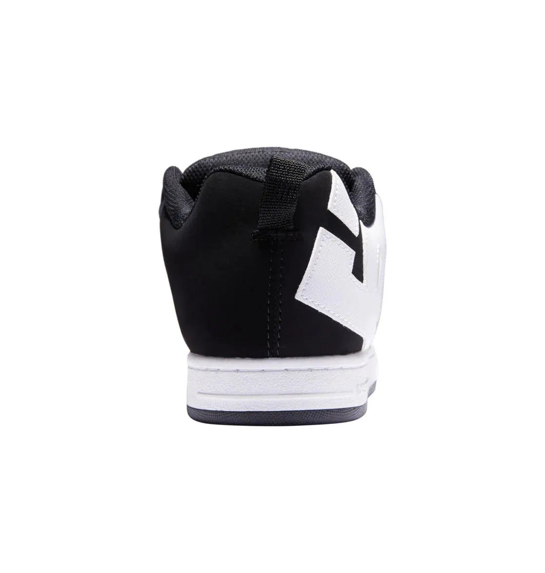 DC Court Graffik Skate Shoes for Men - Black & White Sneakers for Skateboarding, Casual Wear & Street Style | Durable Canvas & Vulcanized Rubber Sole