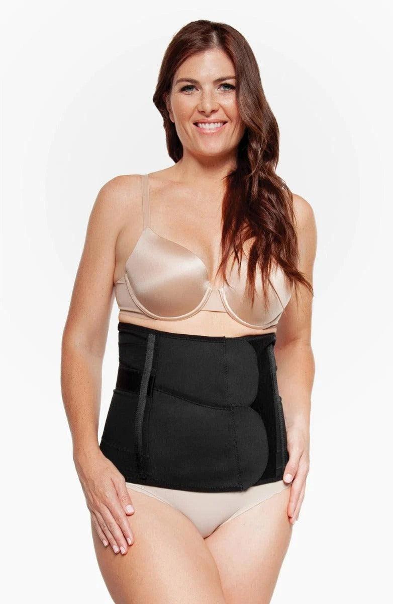 Belly Bandit Postpartum Luxe Belly Wrap - Premium Post Pregnancy Support Belt for Women, Comfortable C-Section Recovery & Tummy Control - Ideal for After Birth, Exercise & Everyday Wear