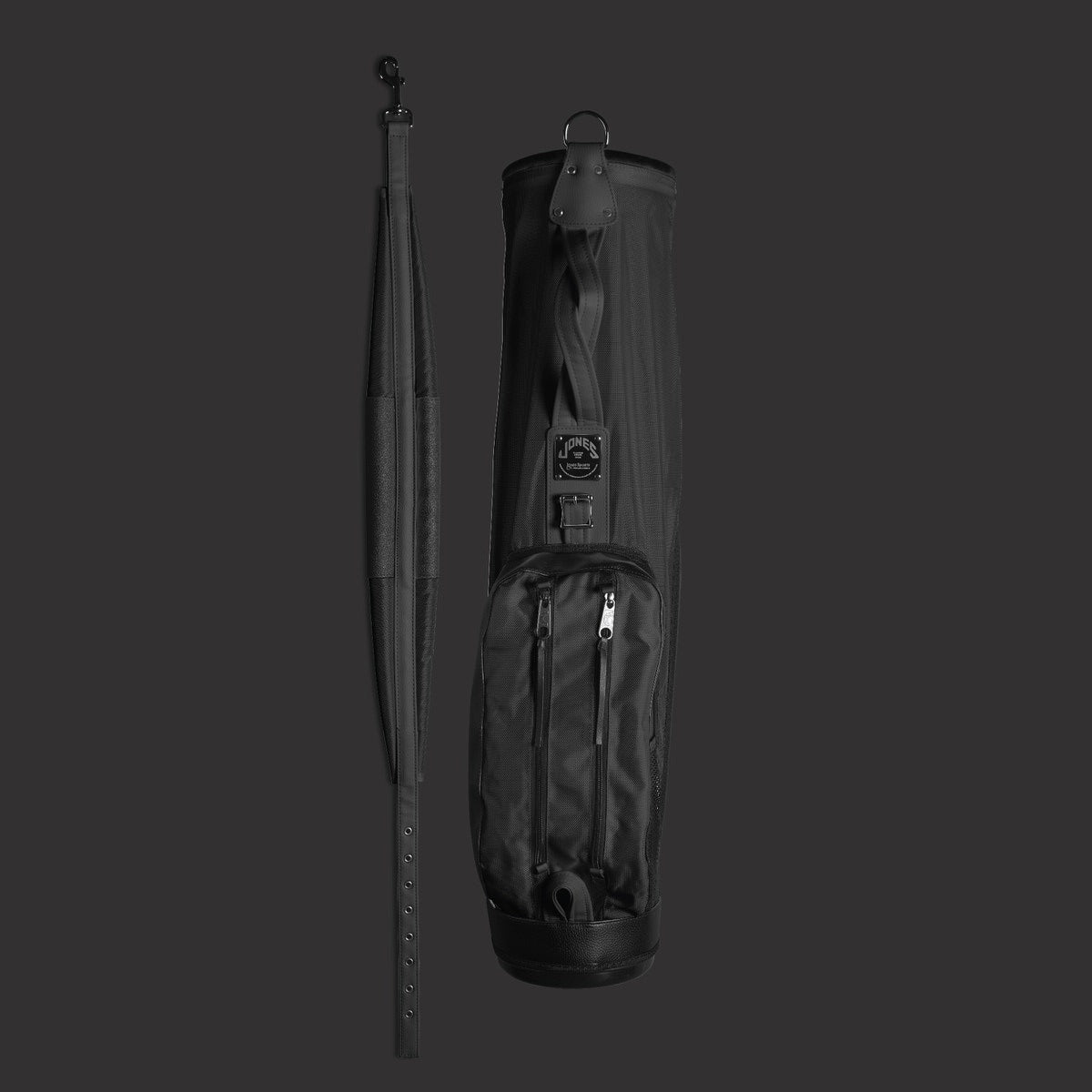 Jones Sports Co. Players Series #001 Black Golf Club - Premium Golf Equipment for Professional & Amateur Players - Perfect for Driving Range, Course Play & Tournament Training