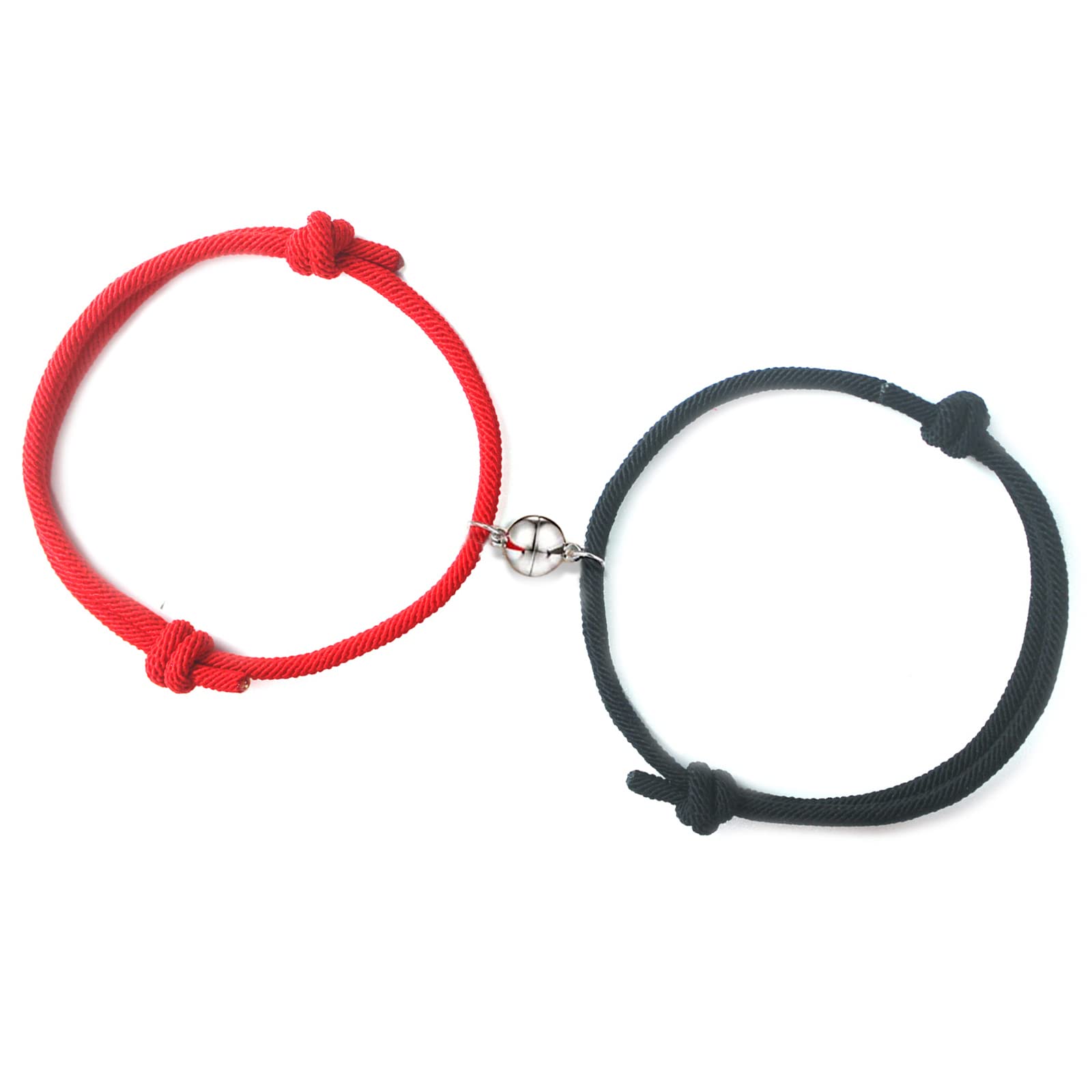 LIMARIO Magnetic Couple Bracelet Set for Women & Men - Matching Love Jewelry with Attraction Magnets - Romantic Gifts for Valentine's Day, Anniversary & Couples Date Night