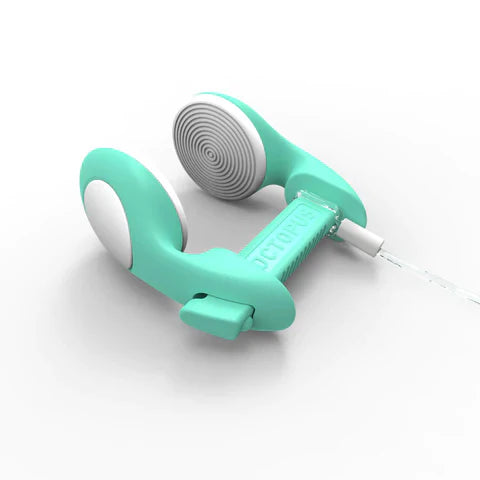 Premium Octopus Freediving Nose Clip - Classic Turquoise Color for Spearfishing, Snorkeling & Underwater Photography