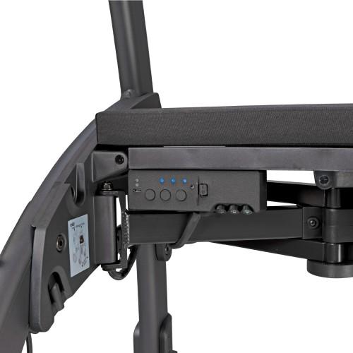 Rollz Motion Rhythm Rollator for Parkinson's - Lightweight Mobility Walker with Seat & Storage - Ideal for Seniors & Elderly Care at Home or Outdoors