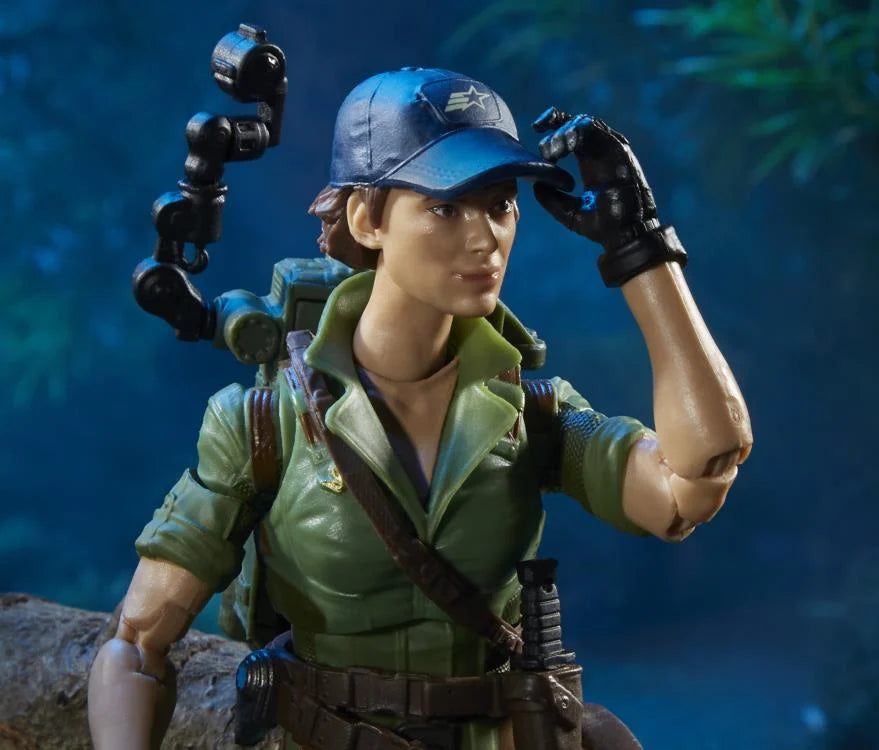 G.I. Joe: Classified Series Lady Jaye Action Figure - 6-Inch Collectible Toy with Accessories for Display & Play | Perfect for G.I. Joe Fans & Collectors