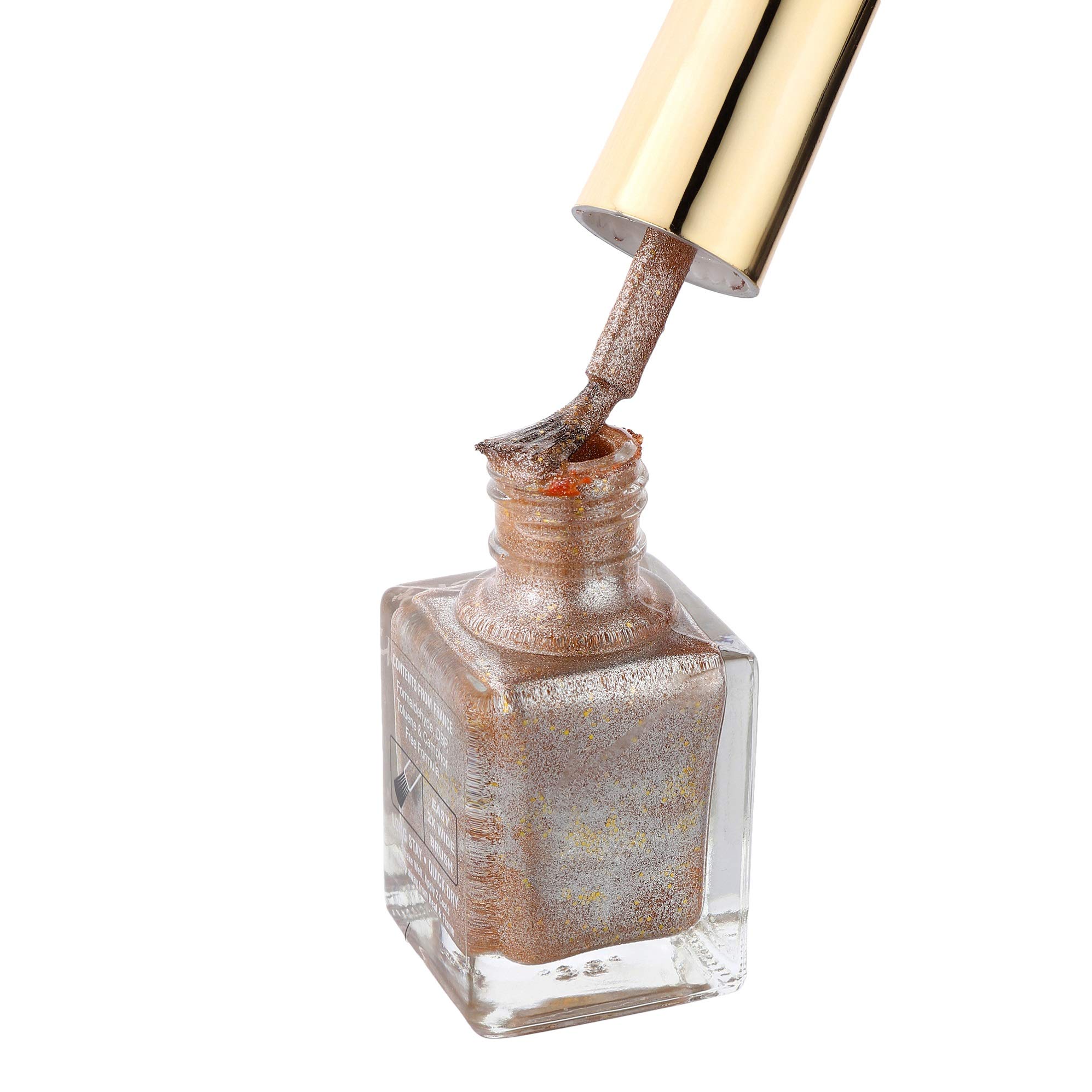 Elfani 3D Texture Nail Polish - Long Lasting Gel Polish with Unique 3D Effect for Salon-Quality Manicures at Home | Perfect for Parties, Weddings, and Special Occasions