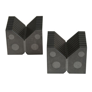 High Precision Magnetic Chuck Parallels & V Blocks for Metalworking - Perfect for Milling, Grinding, and Lathe Work in Machine Shops