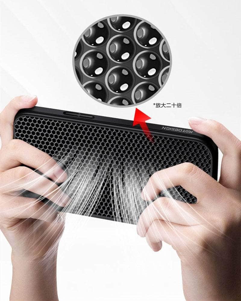 Premium Heat Dissipation Cooling Case for iPhone 15 Plus - Shockproof & Anti-Scratch Protection - Perfect for Gaming, Streaming & Heavy Usage