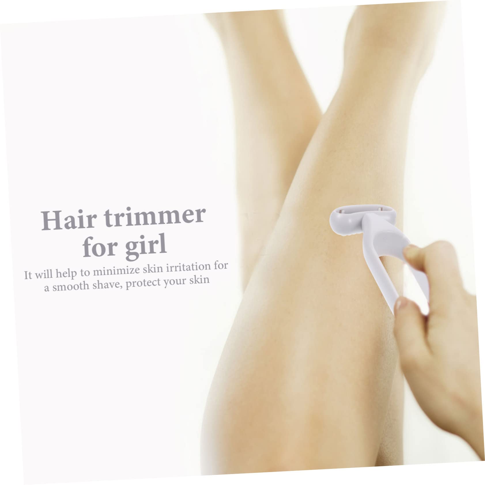 Best Women's Hair Epilator & Shaver - Lightweight ABS Personal Hair Trimmer for Armpits, Legs & Bikini Line | Smooth Skin at Home | Perfect for Travel & Quick Grooming