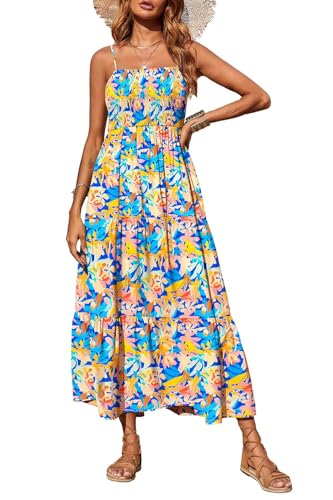 Multicolored Blue Floral