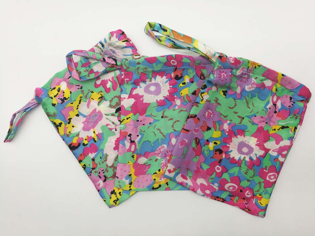 Premium 100% Silk Drawstring Gift Bags - Floral Wedding Jewelry Pouches (4.3