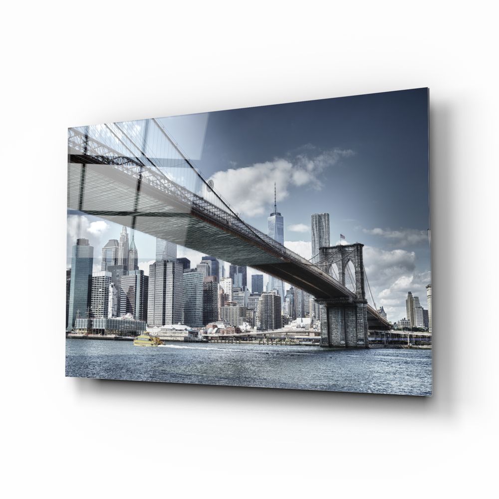 Brooklyn Bridge Replica Model - Detailed Miniature Statue for Home & Office Decor | Perfect Gift for New York Lovers & Travel Enthusiasts