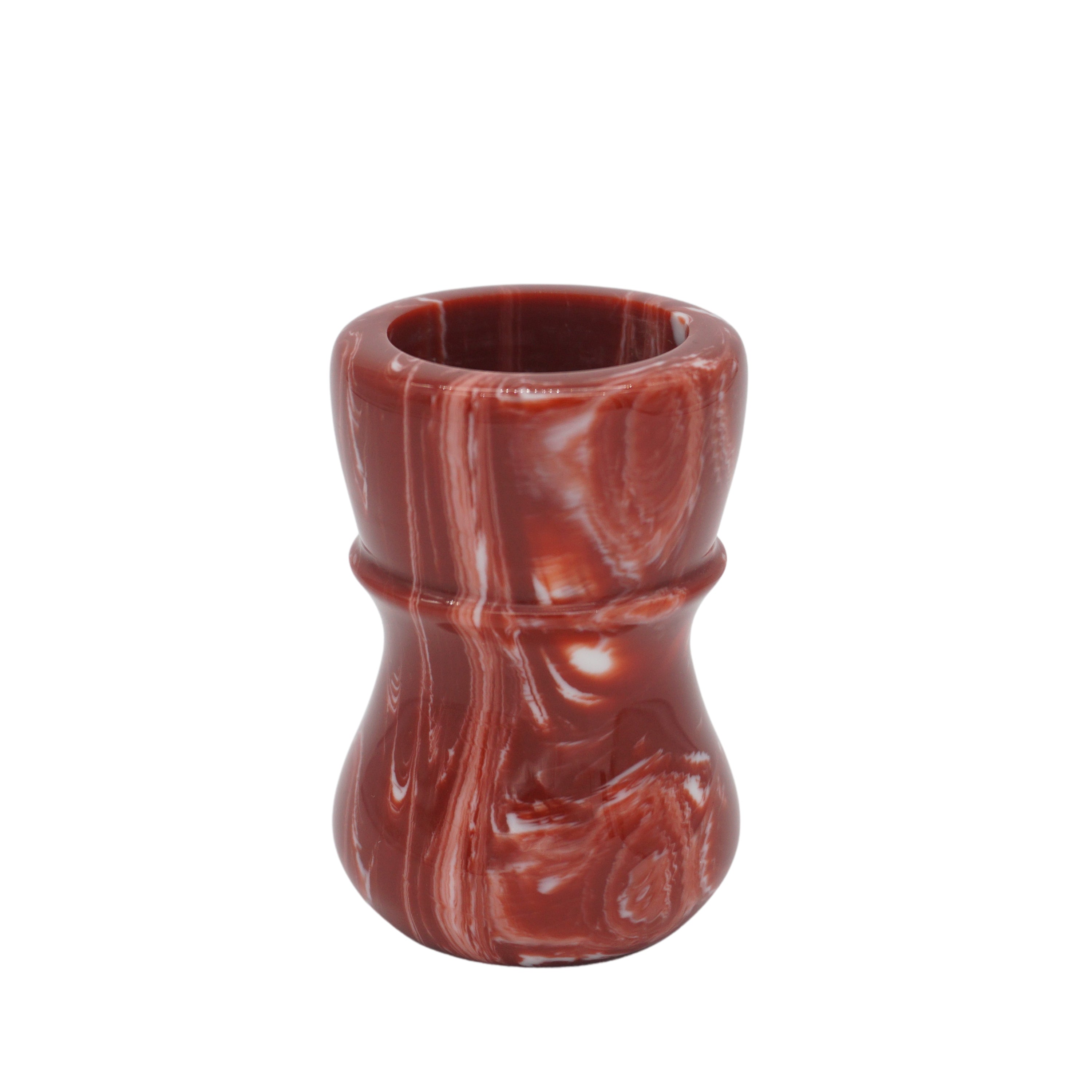 Premium Handmade Strawberry Cream Shaving Brush Handle - Fits 24mm & 26mm Knots - Perfect for Wet Shaving & Grooming Gifts