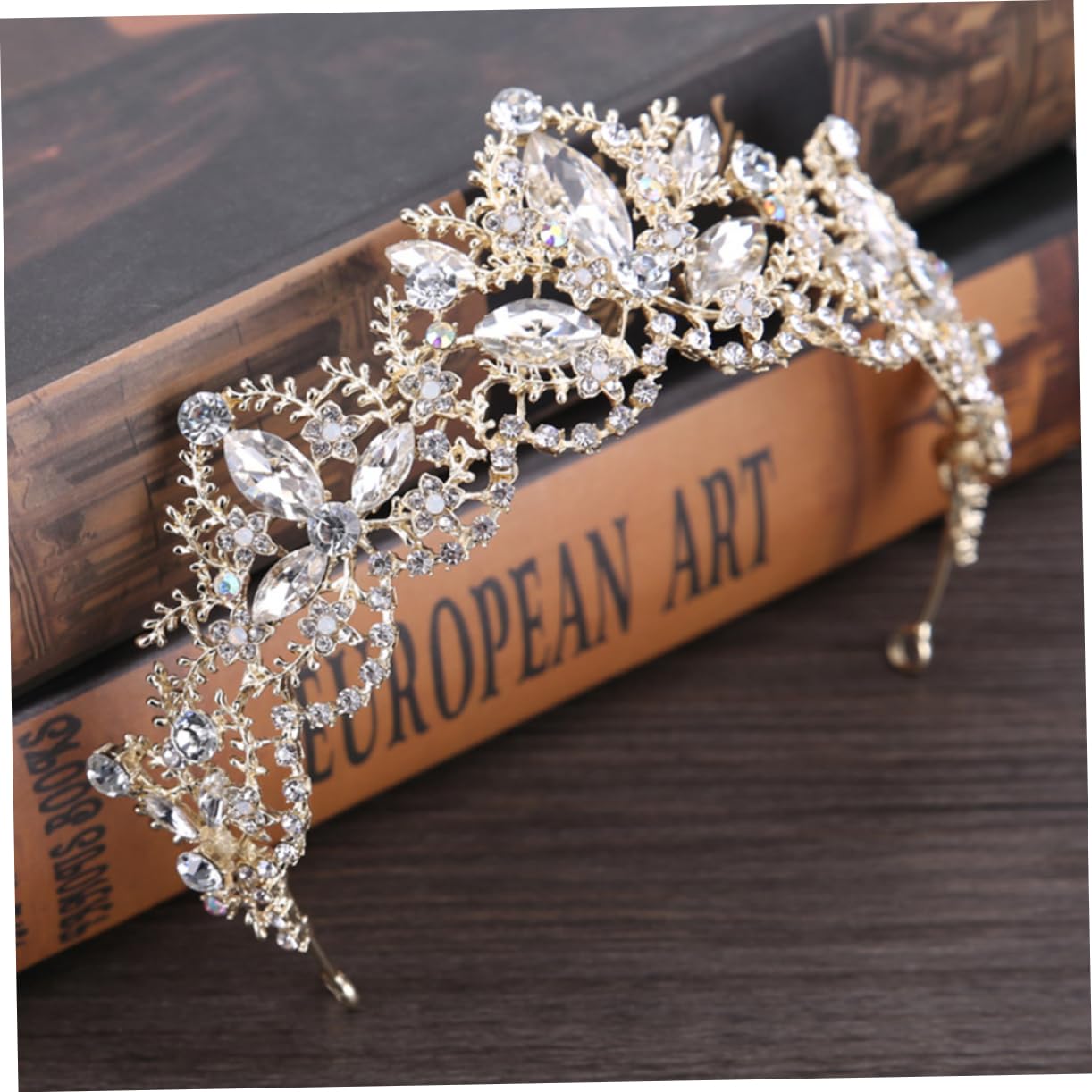 Beavorty Rhinestone Bridal Tiara Crown for Women - Sparkling Wedding Hair Accessories for Bride, Bridesmaids, and Special Occasions | Perfect for Weddings, Prom, Pageants, and Formal Events