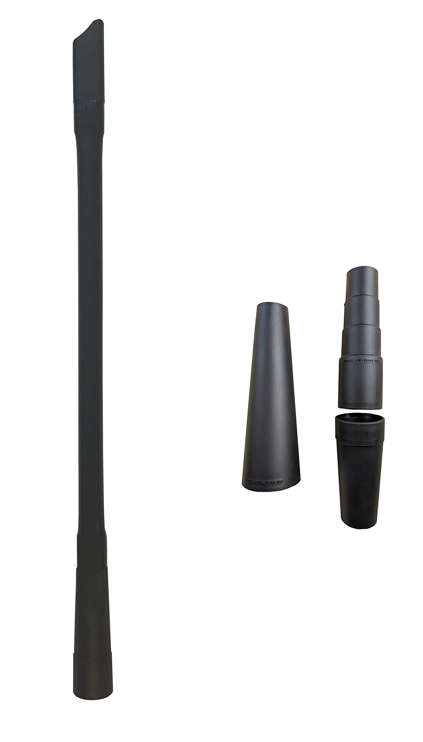 Extended Flexible Crevice Tool for Miele & Shark Rocket Vacuums - Long Reach Vacuum Attachment for Tight Spaces, Dryer Lint Trap Cleaning & Hard-to-Reach Areas - Perfect for Home Cleaning, Car Detailing & Pet Hair Removal