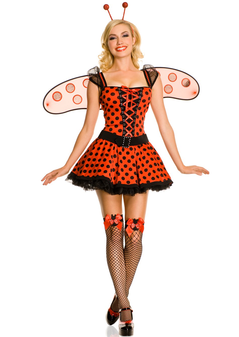Love Bug Lady Bug Costume - Cute & Fun Halloween Outfit for Women & Girls | Perfect for Parties, Cosplay & Themed Events