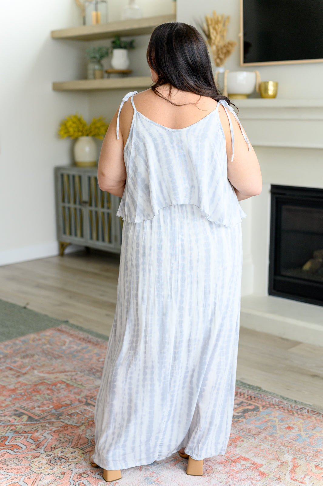 Lovely Melody No More Grey Skies Maxi Dress - Flowy Summer Beach Dress for Women, Boho Chic Floral Print Sundress, Perfect for Vacations, Parties & Outdoor Events