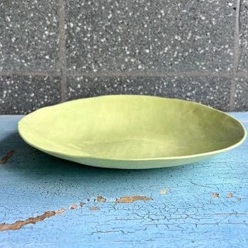 Ceramic Side Plate Pistachio Green - Elegant Small Appetizer Dish for Desserts, Snacks & Party Serving - Perfect for Dining, Entertaining & Home Decor