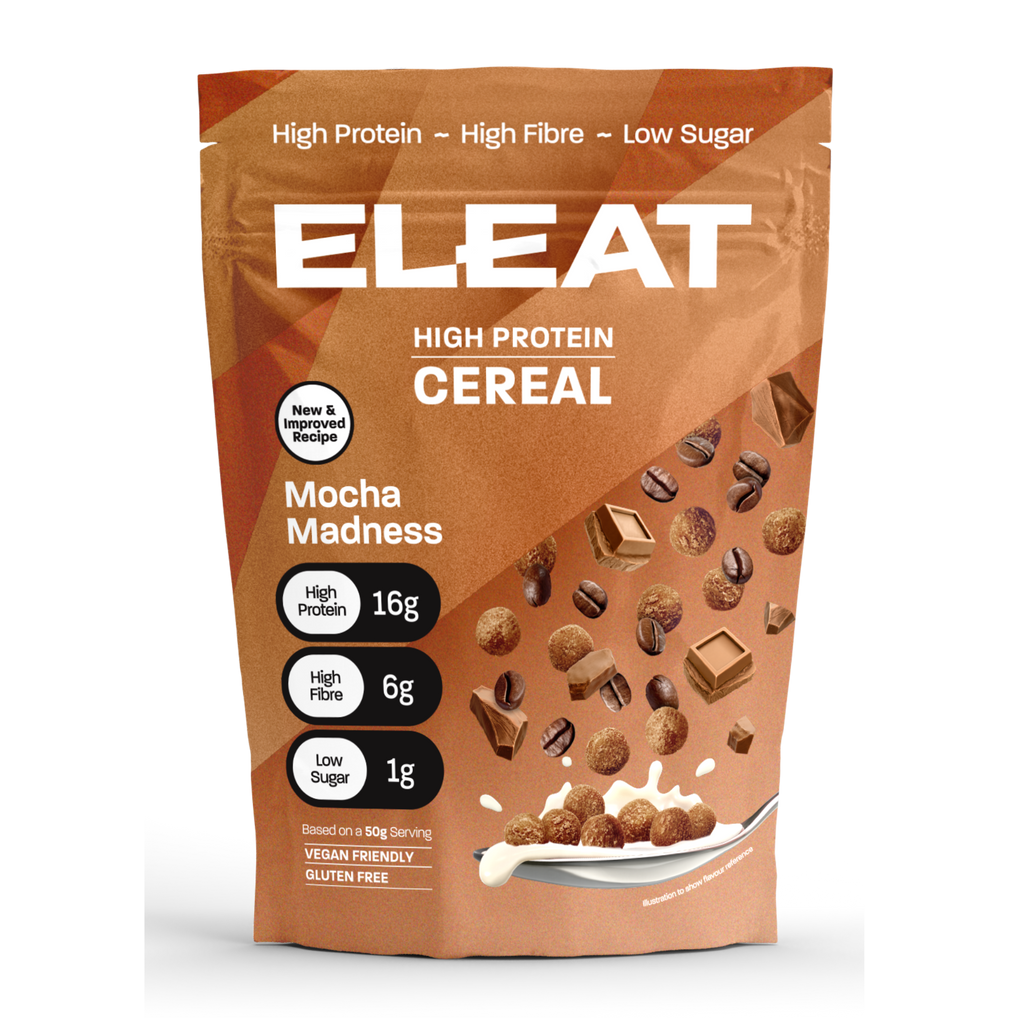 Eleat Balanced High Protein Cereal 250g - Healthy Breakfast & Snack for Fitness, Weight Loss & Active Lifestyle