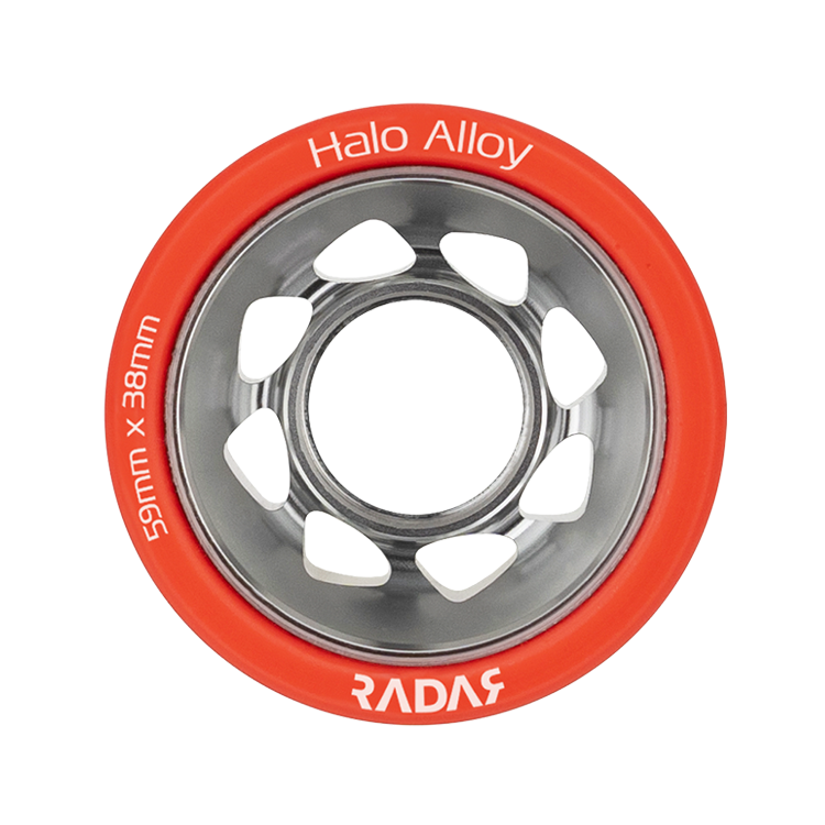 Halo ALLOY 59mm x 38mm - Premium Metal Carabiner Clip for Outdoor Gear, Hiking, Camping & Keychains - Durable Lightweight Hook for Backpacks, Tools & Everyday Carry (EDC) Accessories