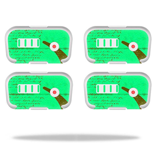 DJI Phantom 3 Battery Skins (4 Pack) - Biohazard Design Protective Wrap Cover Stickers - Compatible with DJI Phantom 3 Batteries - Perfect for Drone Enthusiasts & Customization