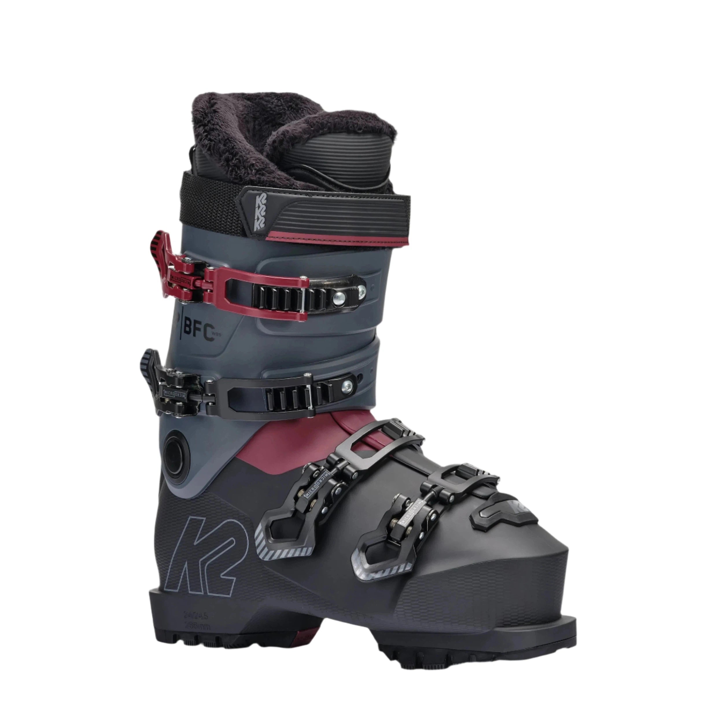 K2 BFC 95 W Ski Boots 2025 - Women's All-Mountain Performance Ski Boots for Comfort & Control | Perfect for Alpine Skiing & Freeride Adventures
