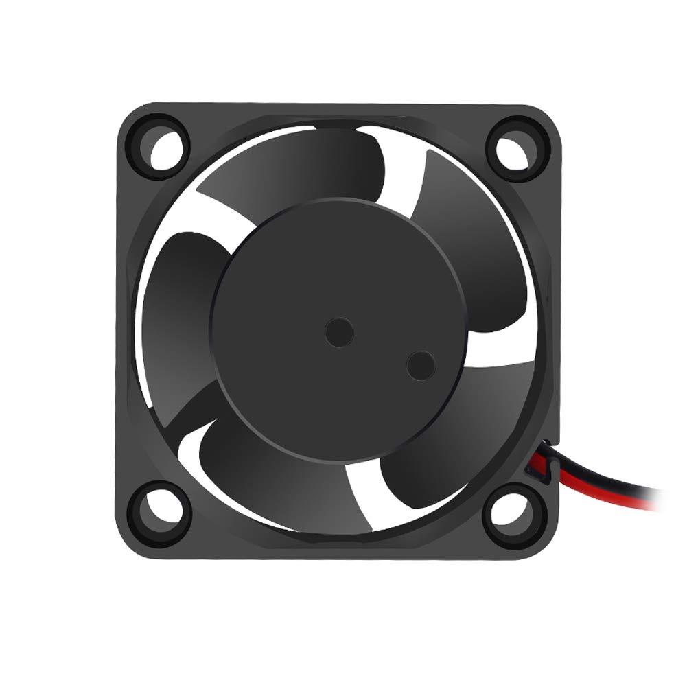 4PCS 40x20mm Brushless DC 12V Cooling Fan - 4020 3D Printer Fan 40x40x20mm for Hotend Extruder, Inverter & Storage Equipment (Routers, Switches) - Perfect for 3D Printing, Electronics Cooling & Server Rack Ventilation