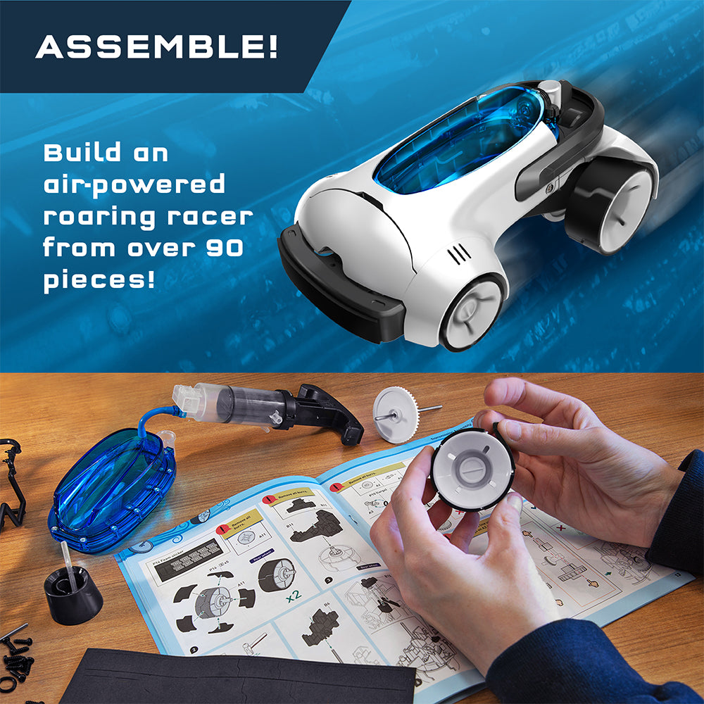 Air Power Turbo Racer - High Speed Remote Control Car for Kids & Adults - Perfect for Outdoor Racing, Birthday Gifts & Backyard Fun