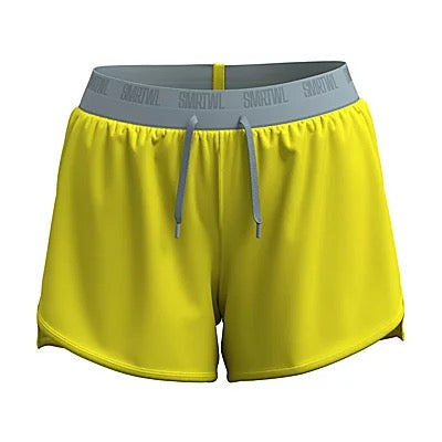Women's Active Line 4 Running Shorts - Breathable High-Waisted Workout Shorts for Yoga, Gym & Fitness (Limeade Green) | Perfect for Jogging, Training & Summer Sports