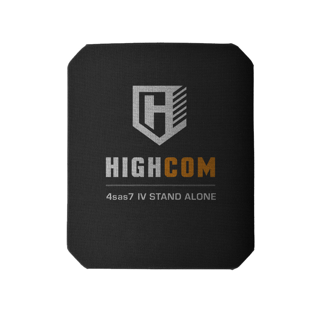HighCom 4SAS7 Bulletproof Plates - Multi-Size Ballistic Armor for Tactical & Security Use - Bulk Orders (10+ Units) - Ideal for Military, Law Enforcement & Personal Protection