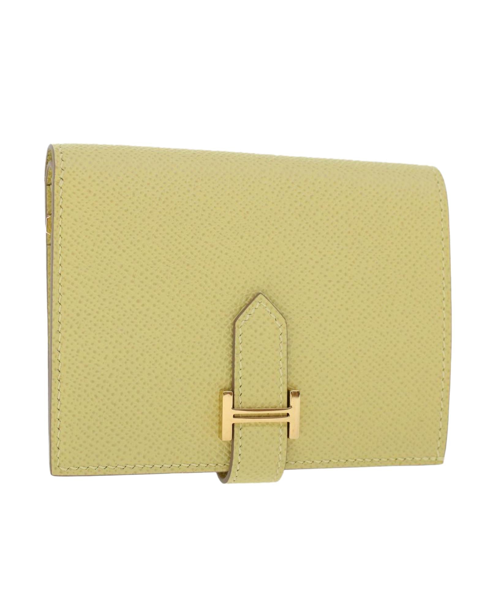 Premium Calvi Vertical Wallet in Lime Leather - Slim & Stylish Card Holder for Everyday Use, Travel, and Minimalist Lifestyle