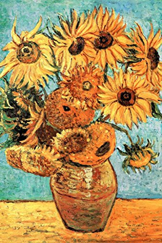 Vase With Twelve Sunflowers | 5816