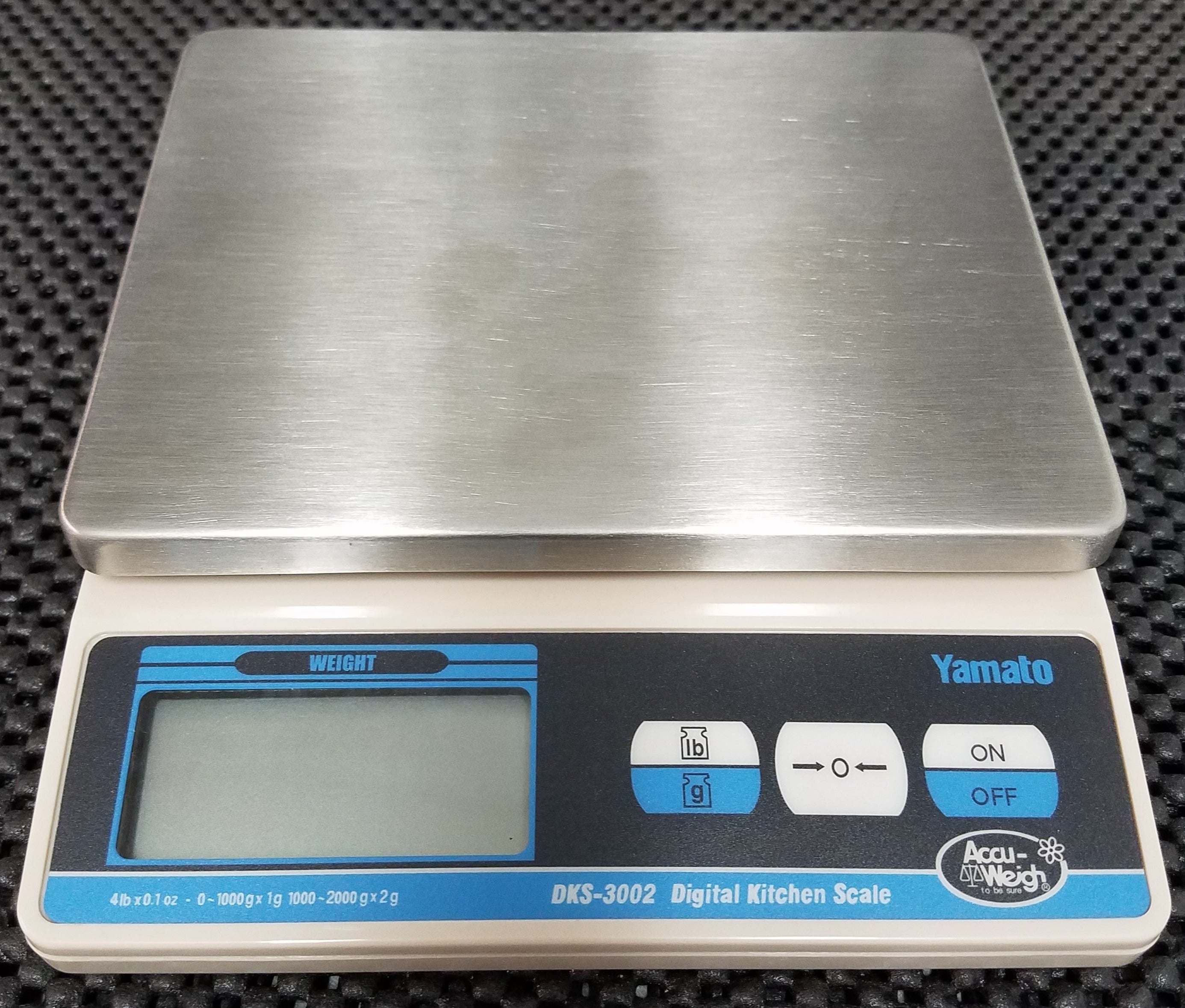 Yamato DKS 3002 4LB Digital Kitchen Scale - Precise Food Weighing for Baking, Cooking, and Portion Control