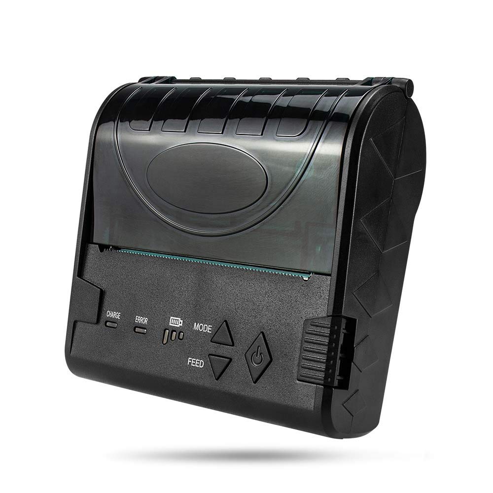 NETUM Wireless Bluetooth Thermal Receipt Printer - 80mm Portable POS Printer for Android, Restaurant & Retail Use | USB & Bluetooth Connectivity | Perfect for Mobile Sales, Food Trucks & Small Businesses