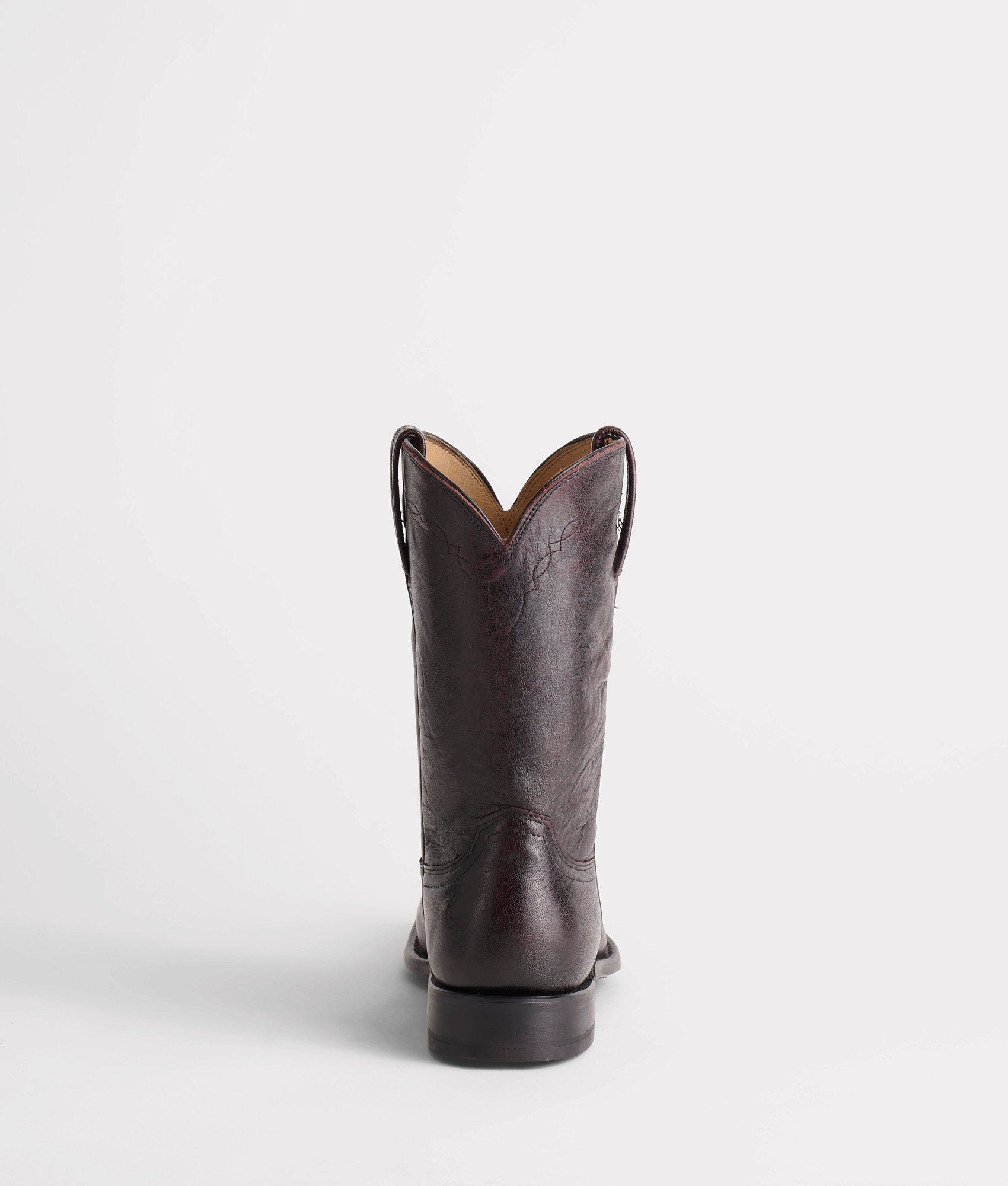 Majestic Roper Cowboy Boots for Men - Genuine Leather Western Boots in Black Cherry | Perfect for Rodeo, Country Dancing & Outdoor Adventures