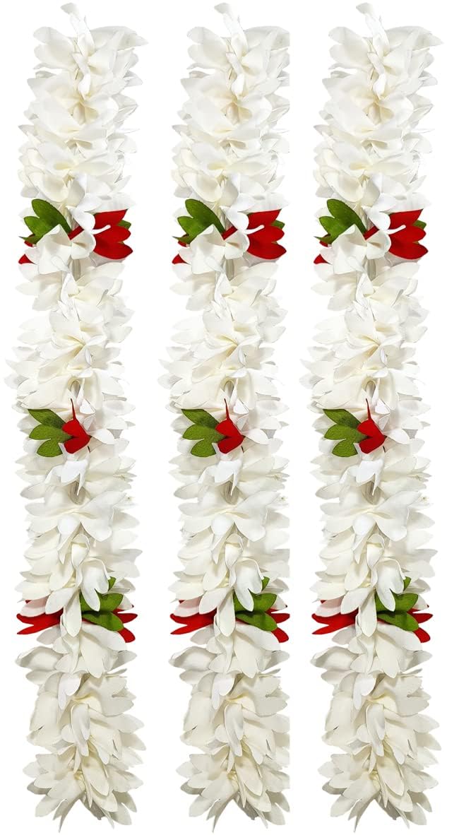 Rubela Reusable Artificial Flower Gajra Hair Accessories Set - 3 Pack Bridal Hair Jewelry for Women | Perfect for Weddings, Parties & Festive Occasions