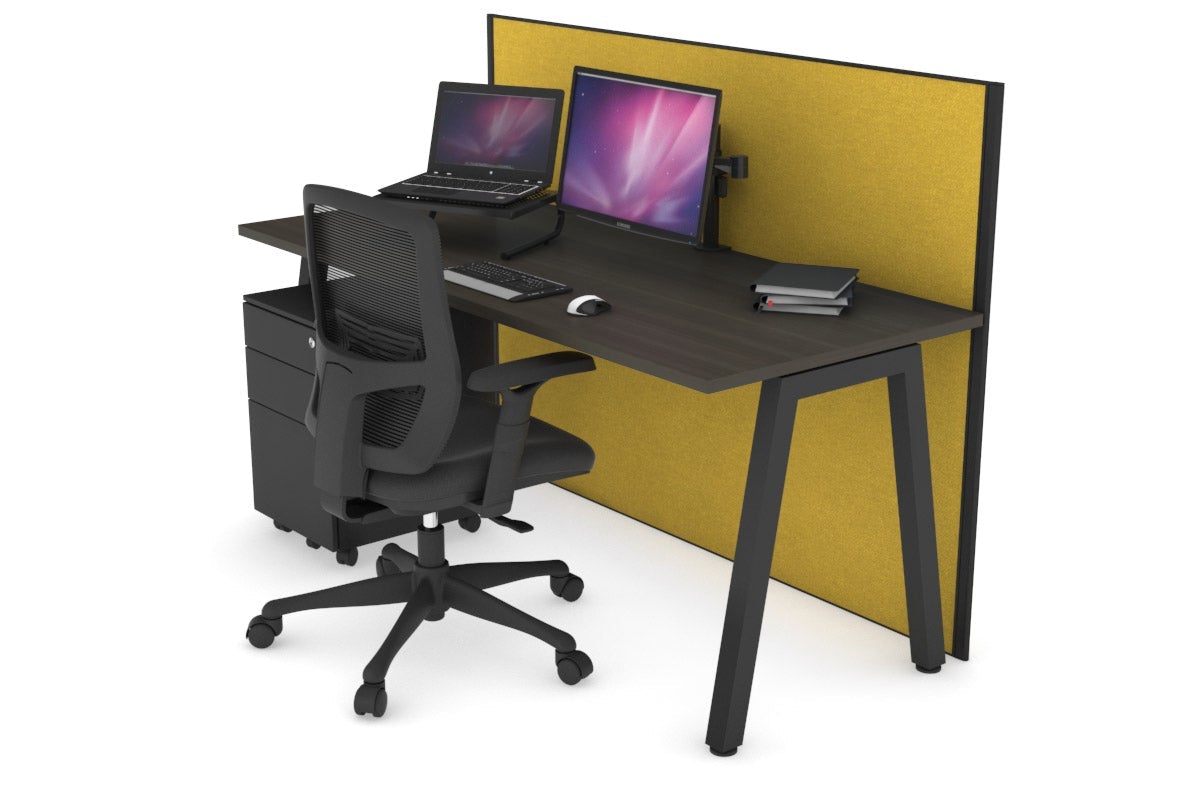 Horizon Quadro A Legs Office Desk - 1600L x 700W Modern Workstation for Home & Office - Perfect for Remote Work, Study & Professional Workspaces