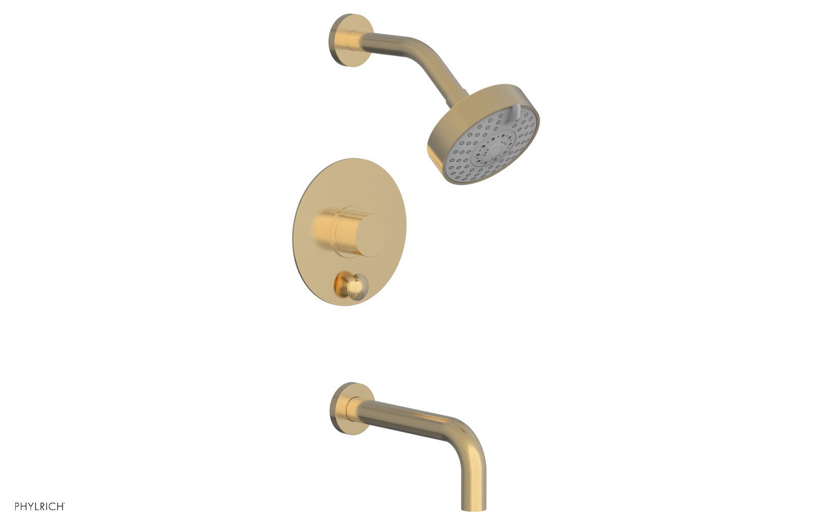 BASIC II Pressure Balance Tub and Shower Faucet Set with 230 27 Trim - Perfect for Bathroom Renovation & Modern Home Upgrade