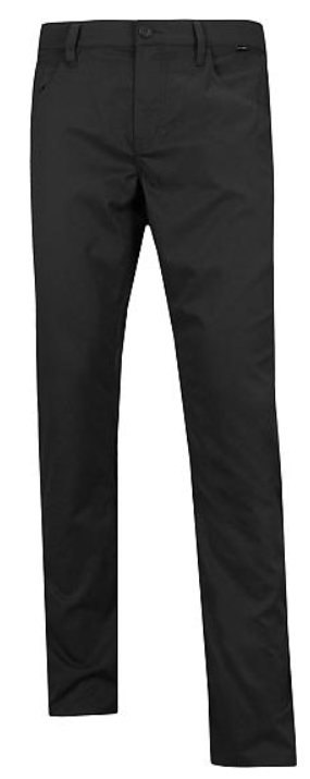 Travis Mathew Men's Open to Close Pant - Comfortable Stretch Dress Pants for Work & Travel - Black (Casual Office, Business Meetings, Commuting)