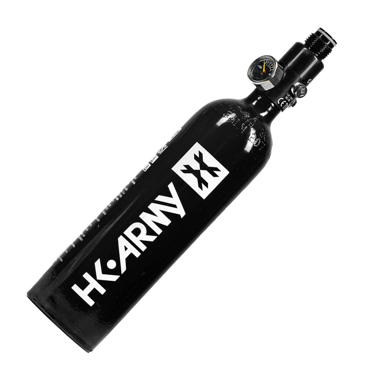 HK Army Aluminum HPA Paintball Air Tank with Standard Regulator - Lightweight & Durable for Outdoor Paintball Games & Airsoft Battles